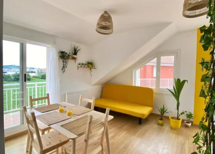 Апартаменты Tranquilo Cerca De La Playa A Carballa